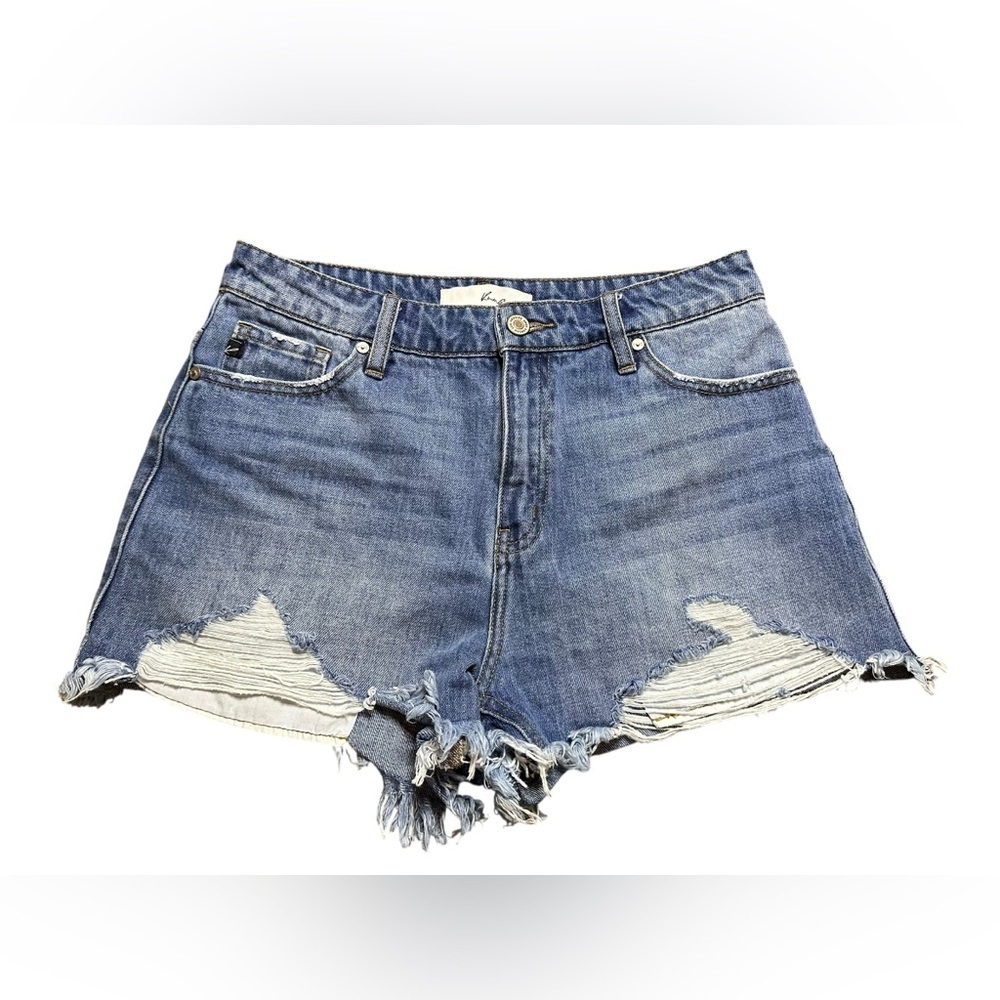 KanCan Distressed Denim Shorts – Size Medium